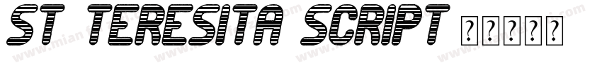 ST Teresita Script字体转换